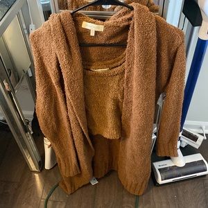 3 Piece Hazel Moon Brown Fluffy Set!